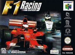 F1 Racing Championship box art for Nintendo 64